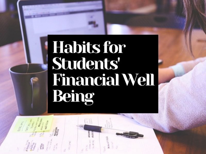 financial well being, good financial habits