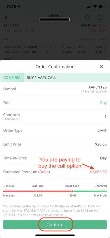 How To Buy A Long Call Option